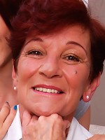 Curvy British housewife getting very frisky